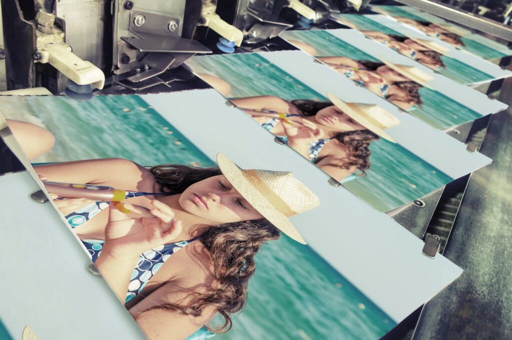 Printing fo U smart colors poster banner